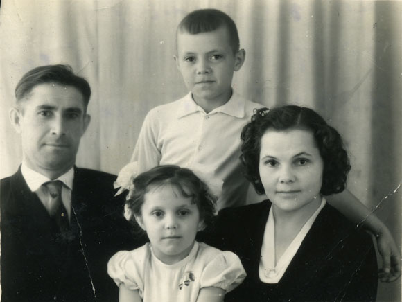Josef Moron and Family